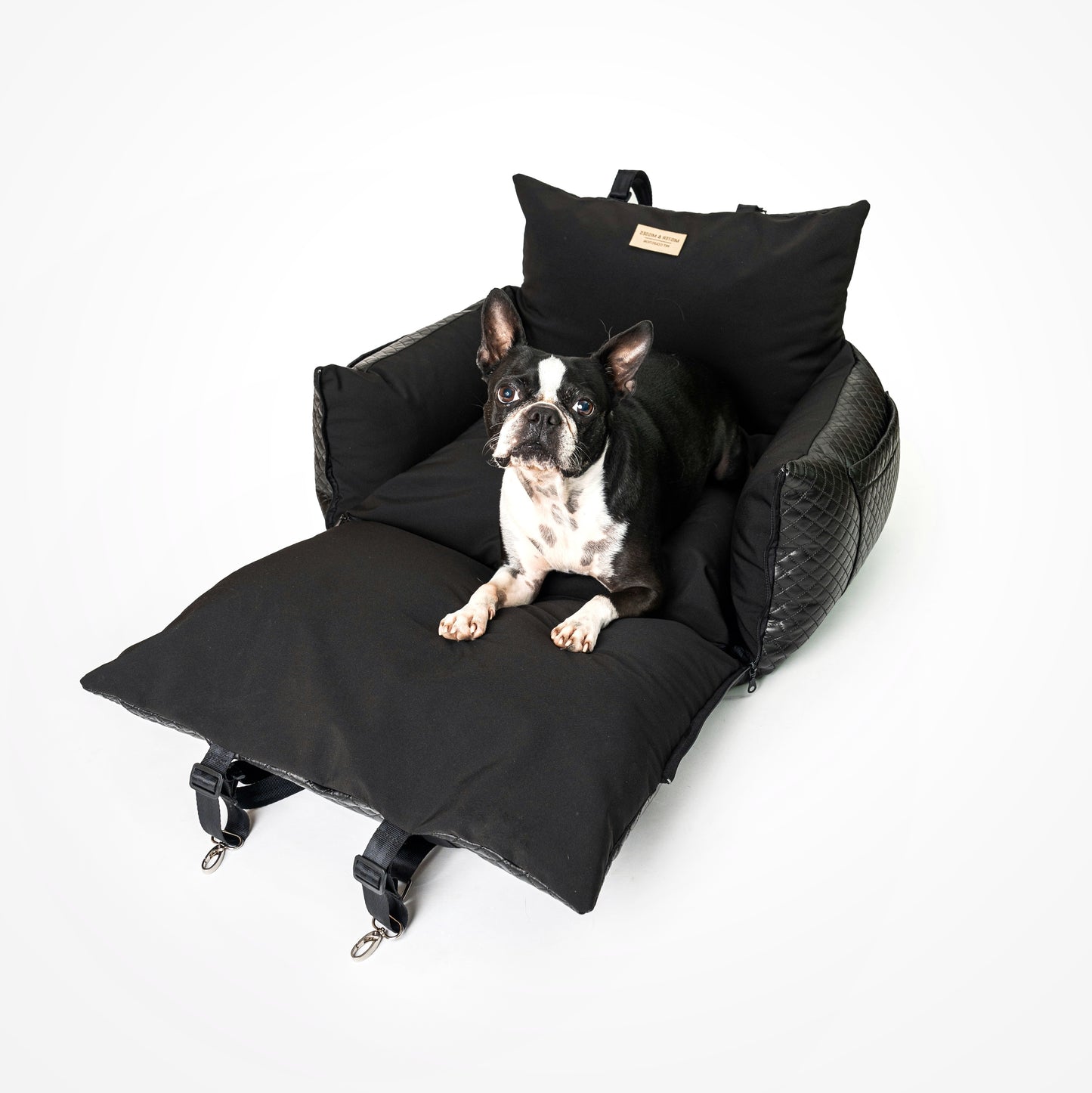 TRANSPORTADOR DE AUTOS PARA PERROS + KIT DE REGALO