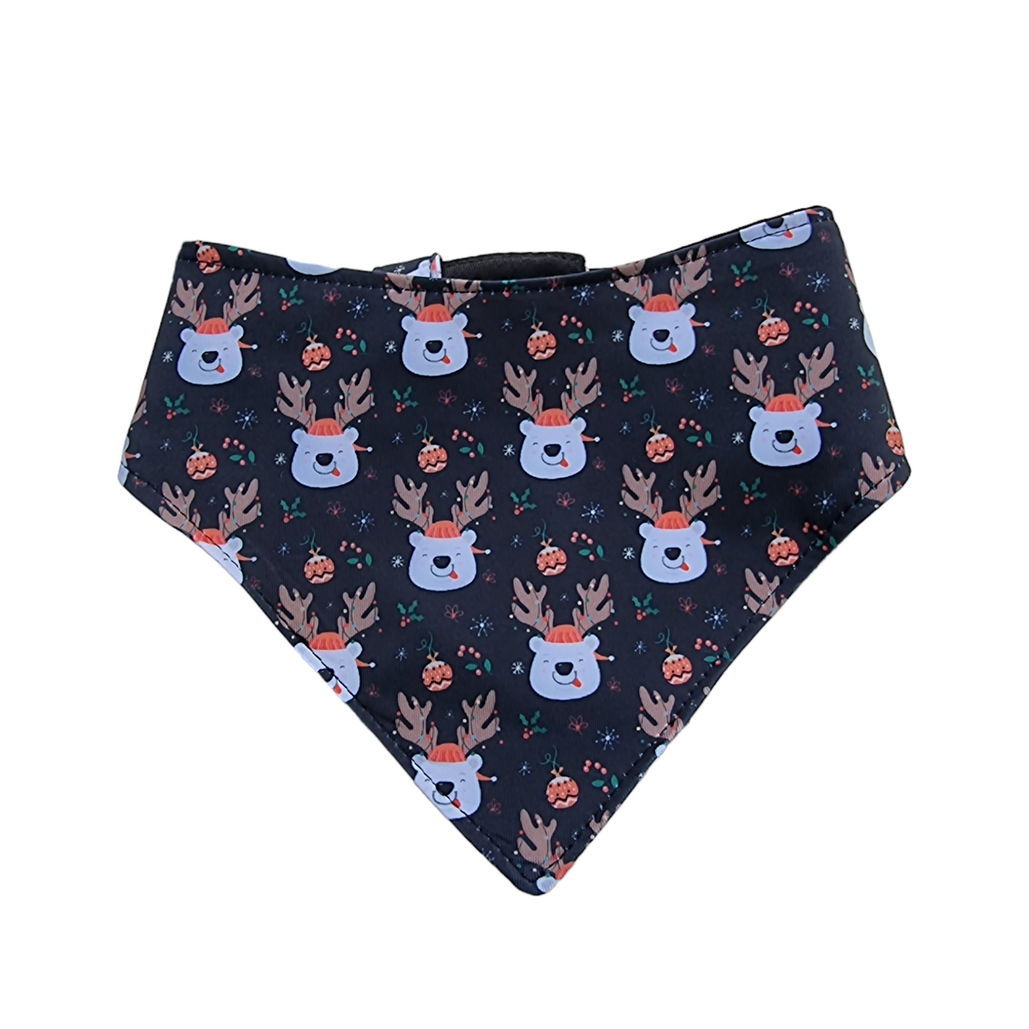 Bandana para perro edición navidad estampado renos de la colección de Mister And Misses Pet