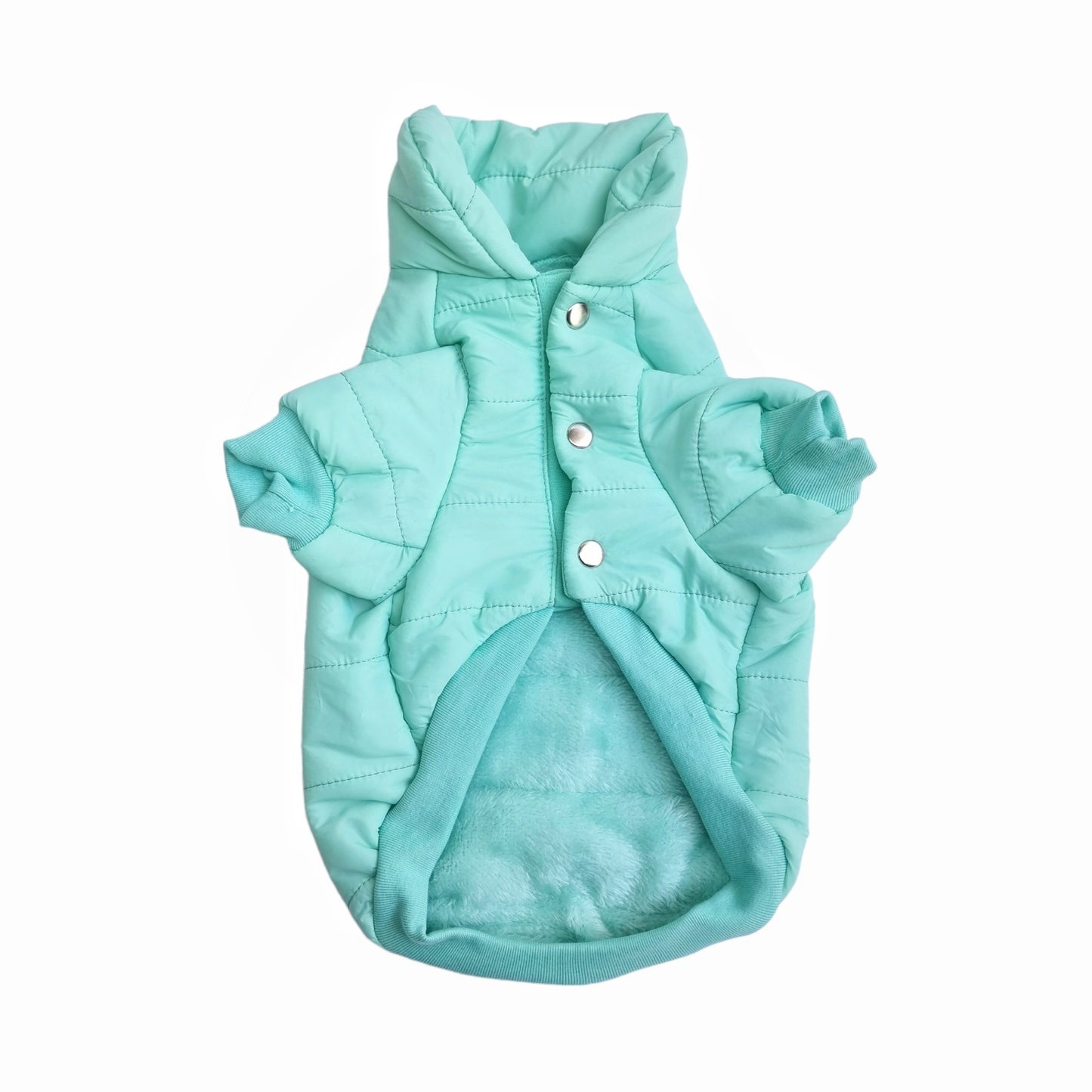 Parka para perro color menta Mister And MIsses Pet Chile
