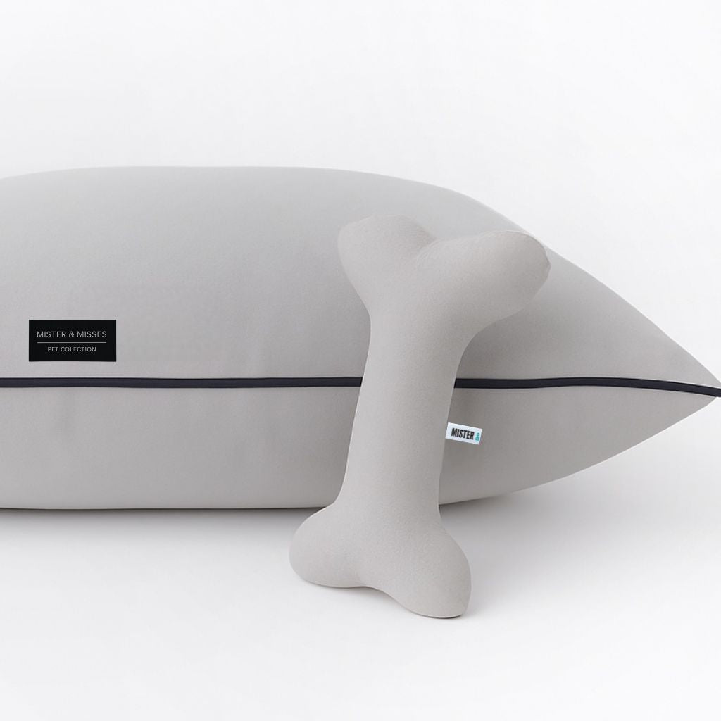 CAMA PARA PERRO GREY + JUGUETE