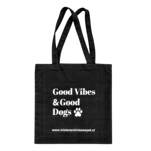 BOLSA TOTE DOGLOVER NEGRO