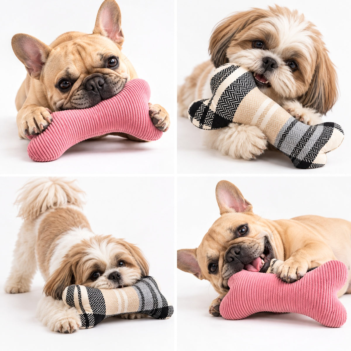 PACK DE JUGUETE PARA PERRO PINK