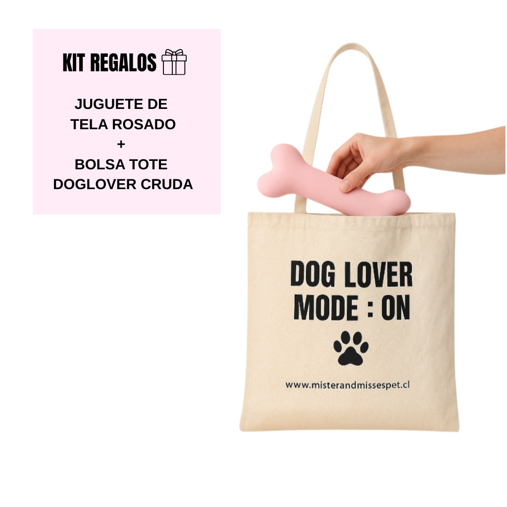 CAMA PARA PERRO PINK + KIT REGALO