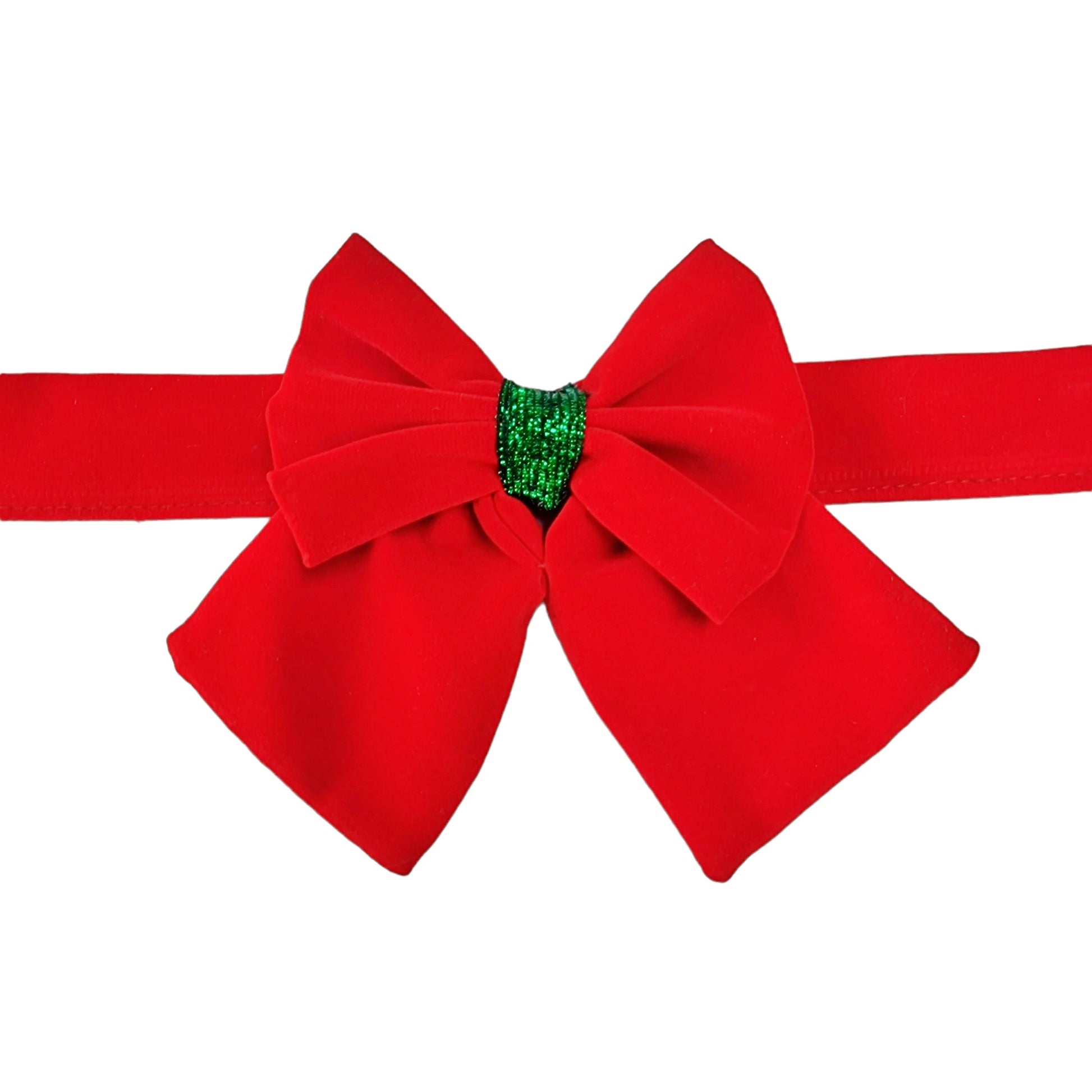 Lazo para perro edición navidad color rojo de la colección de Mister And Misses Pet 