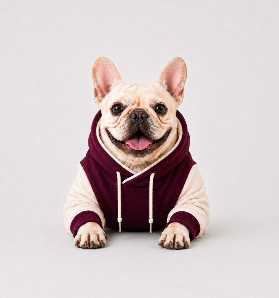 POLERON MASCOTA  BEAT BURDEO