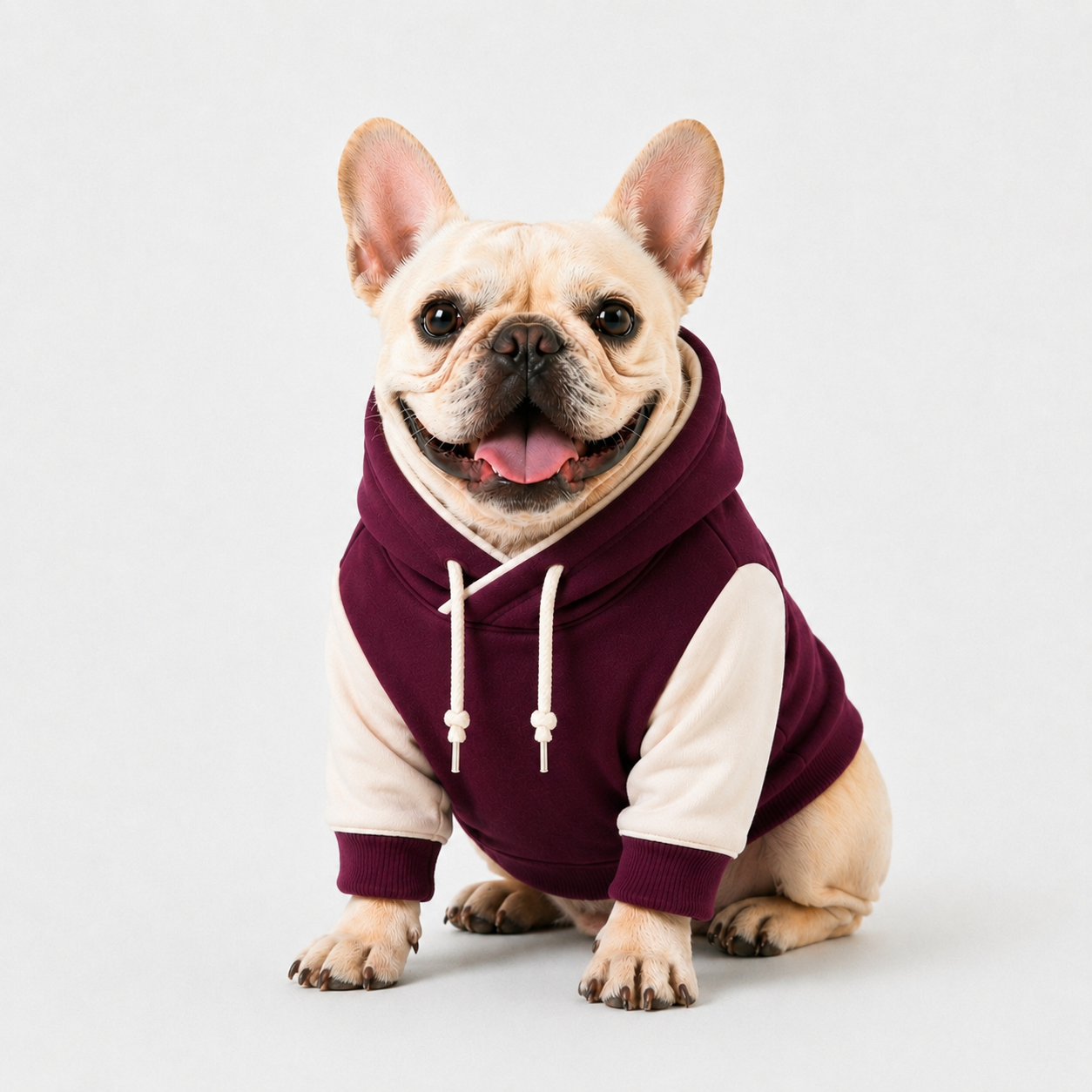 POLERON MASCOTA  BEAT BURDEO