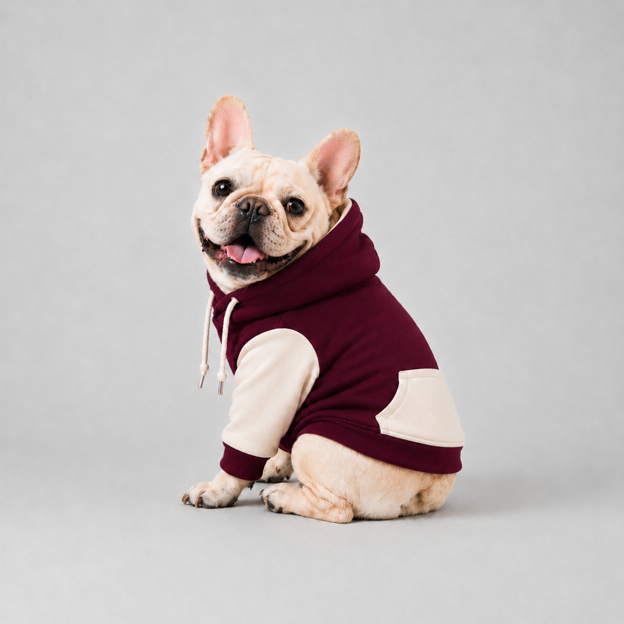 POLERON MASCOTA  BEAT BURDEO