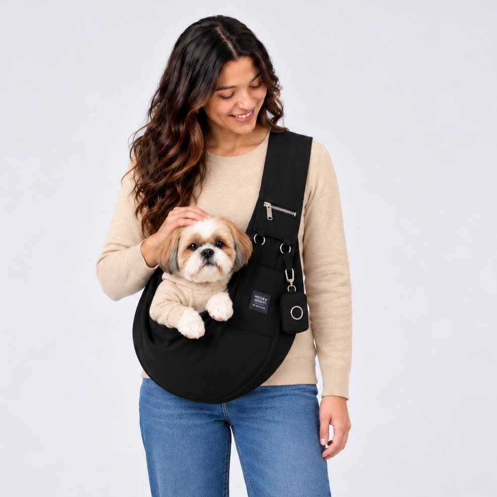 FULAR TRANSPORTADOR PARA PERROS + ENVÍO GRATIS