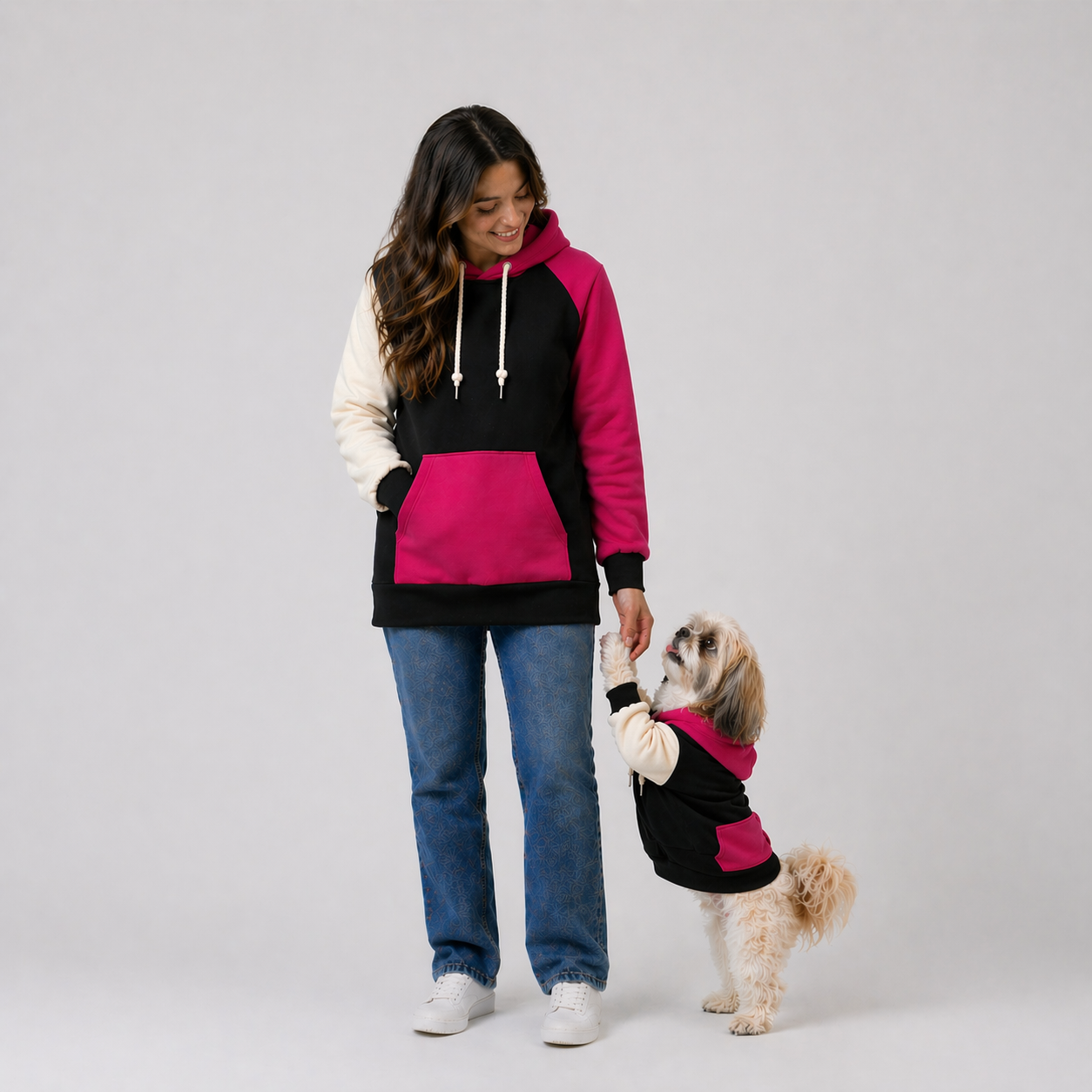 MATCH COLOR BLOCK: MASCOTA + DUEÑO